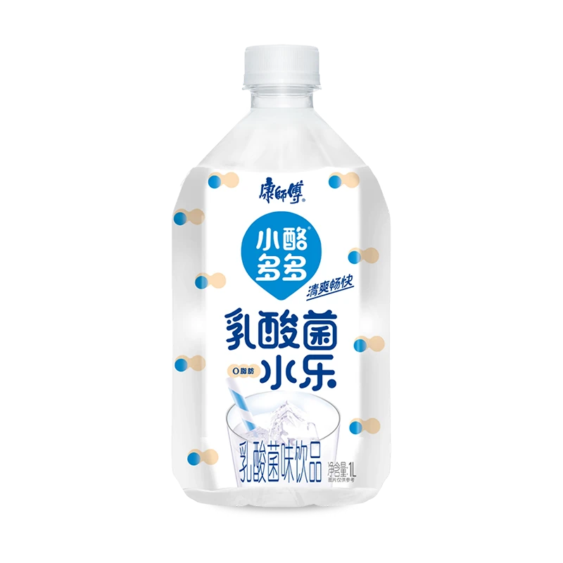 康师傅小酪多多原味乳酸菌味饮品1L*12大瓶整箱装0脂果味饮料清爽