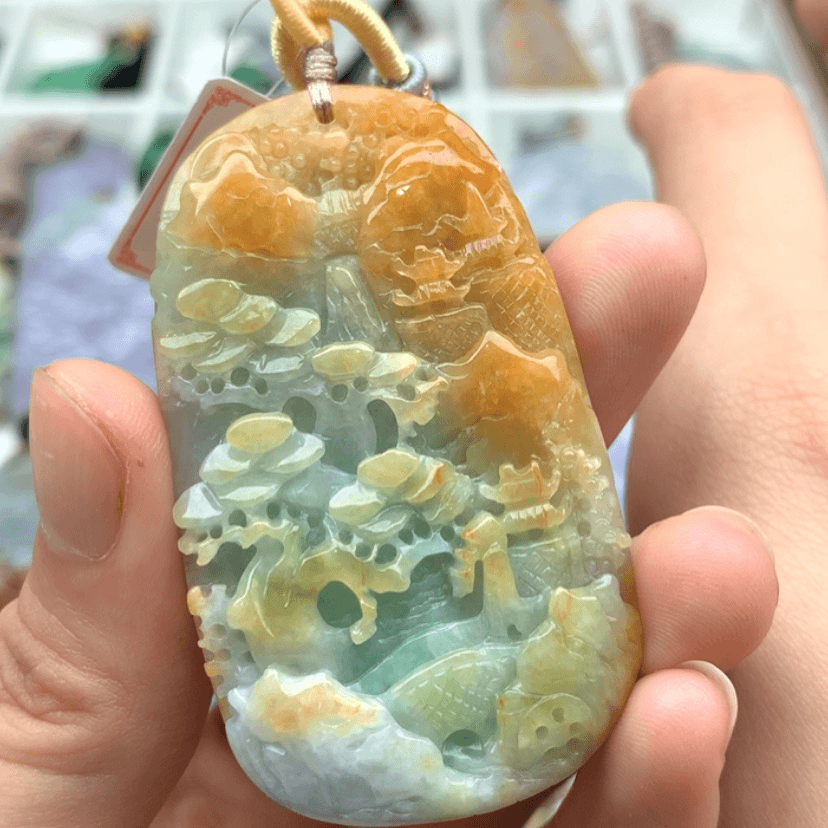 【闪购商品】翡翠颈饰未镶嵌