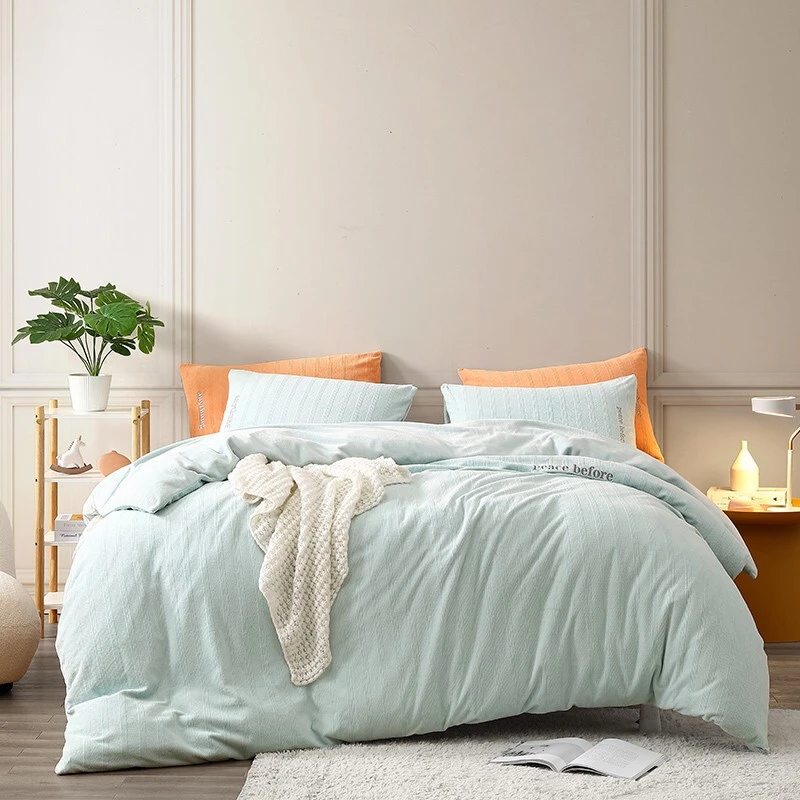 【梦洁家纺】梦洁家纺牛奶绒床上四件套秋冬暖绒法兰绒床单被套