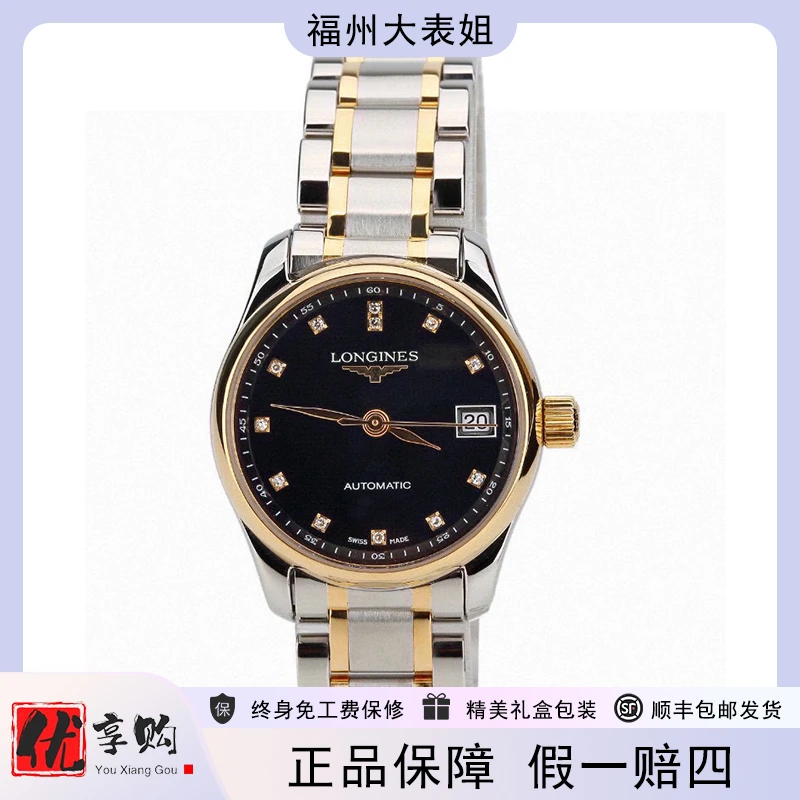 95新 Longines/浪琴 大表姐/浪琴名匠系列自动女表L2.128.5.57.7