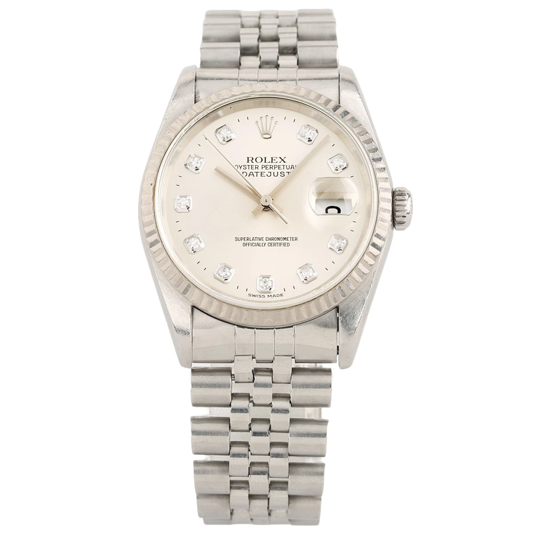 99新 Rolex/劳力士 希希说表/劳力士日志间自动男表16234表径36