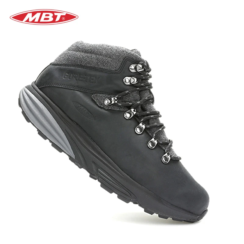 MBT弧形底男厚底中帮户外徒步鞋足弓支撑久走不累GTX防水MTAPLINE