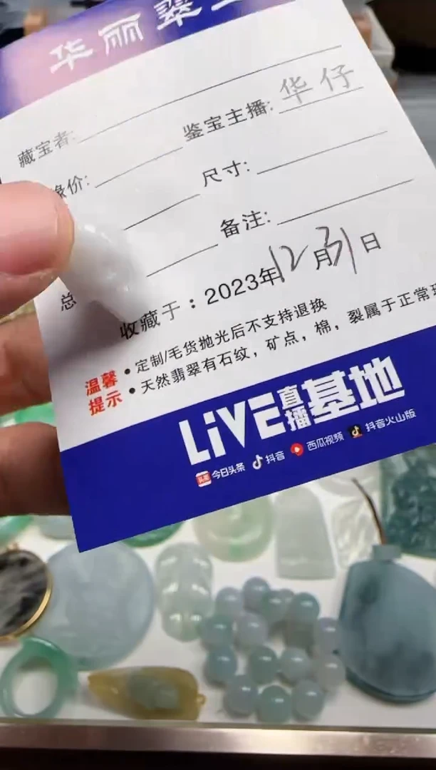 【闪购商品】翡翠颈饰未镶嵌19
