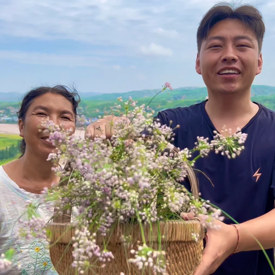 野生片片摘蒙花擦梦花片片麻麻花晾干