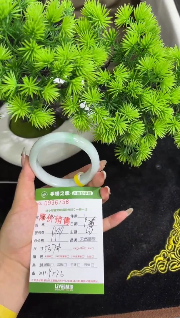 【闪购商品】翡翠手镯未镶嵌多人