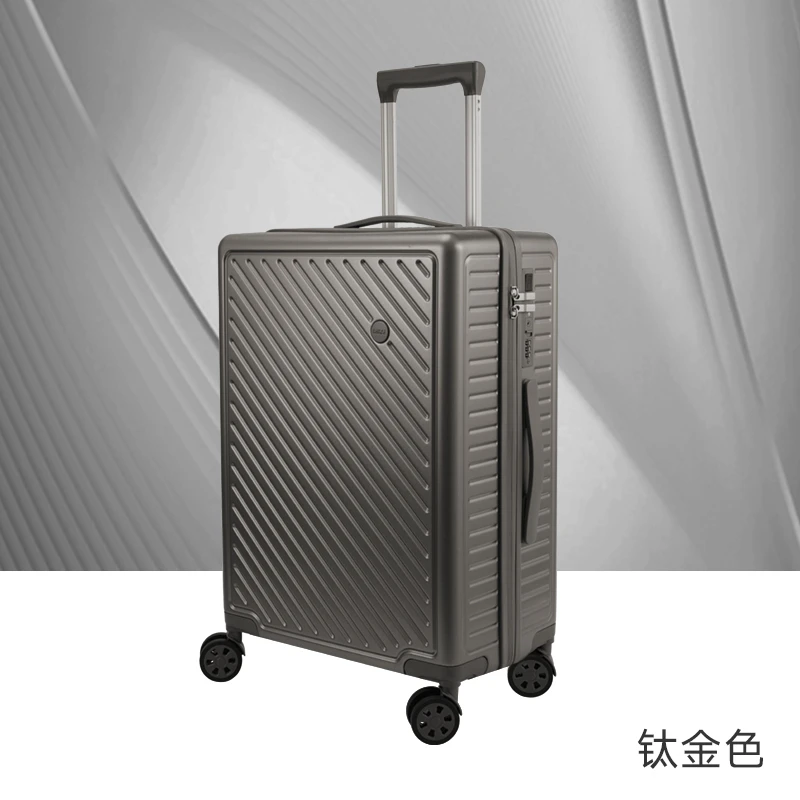 【帝柏】商务休闲大容量拉链行李箱 出行旅游密码箱8813 GK