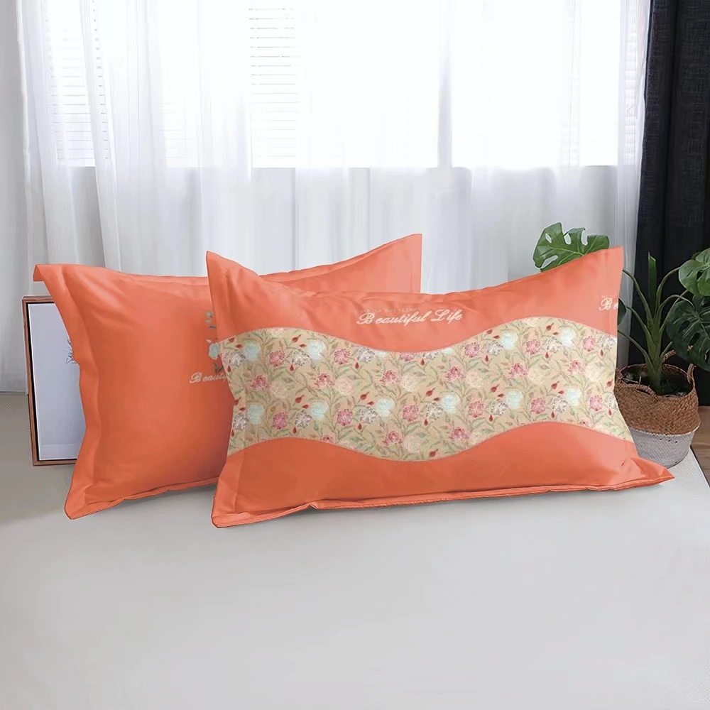 盛典花枝 枕套一对（48X74cm）带花