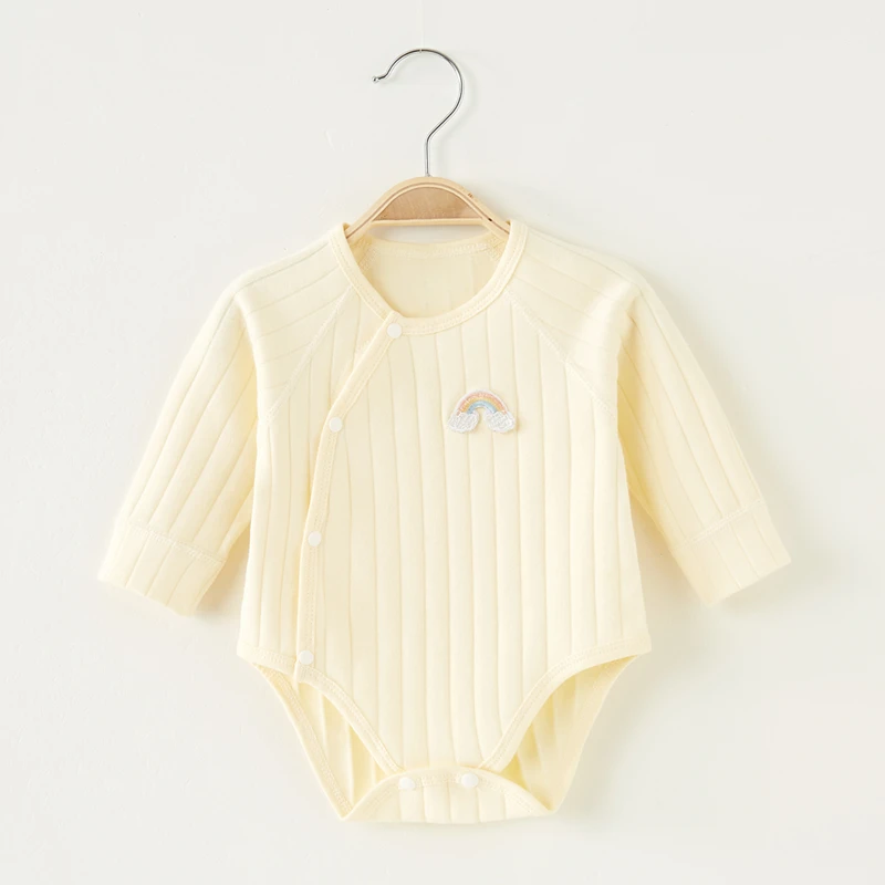 包屁衣长袖婴儿衣服春秋宝宝护肚舒绒棉纯棉衣服秋冬连体衣爆款