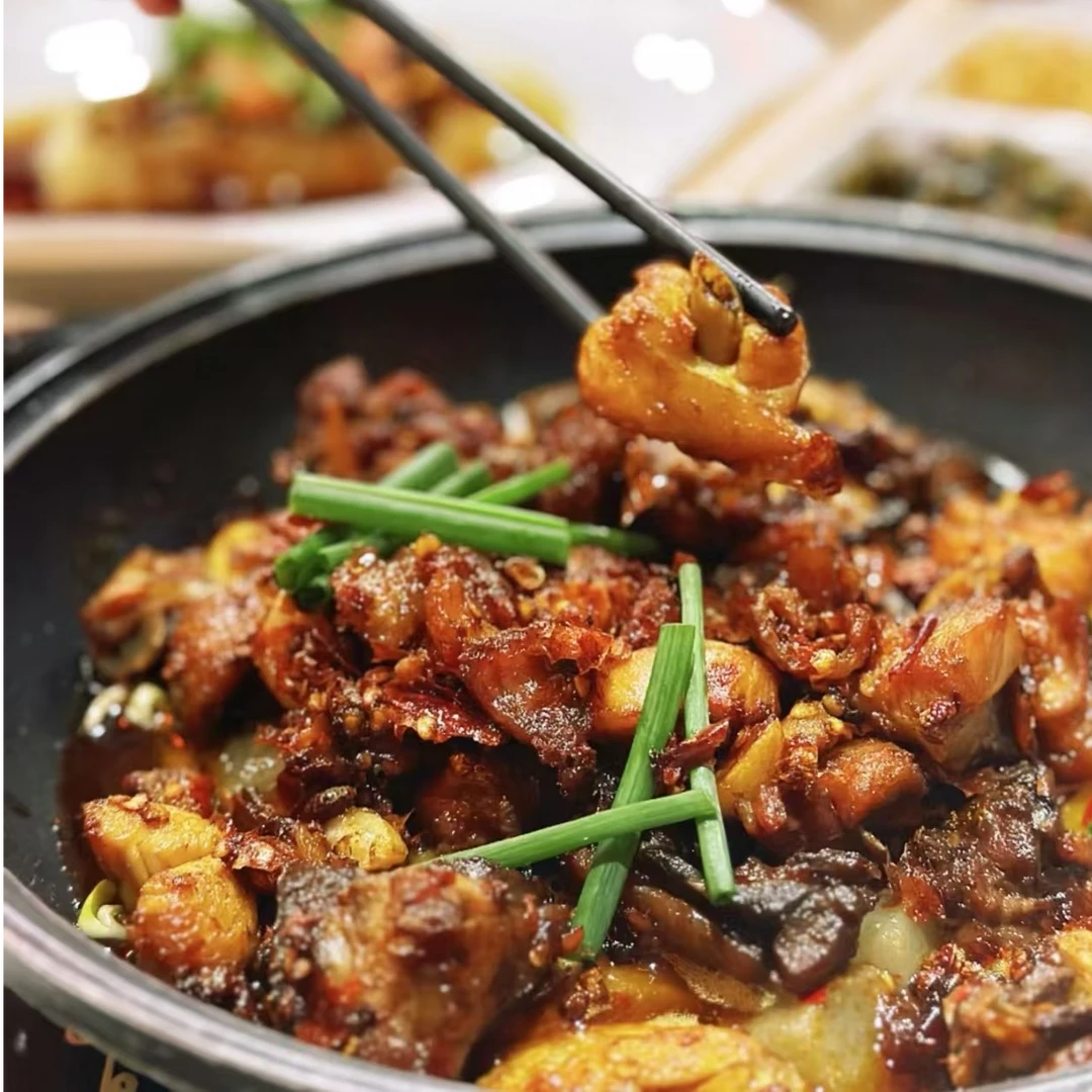 【贵州正宗特产辣子鸡】现炒现杀882即食真空装贵阳辣子鸡