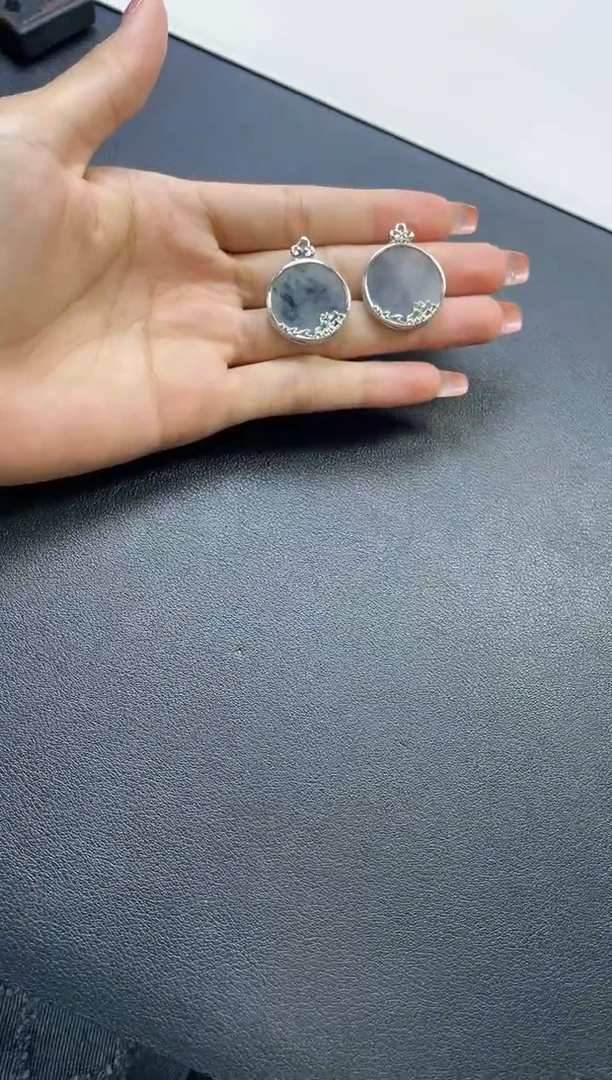 【闪购商品】翡翠颈饰银S925镶嵌无事牌多样性发一件