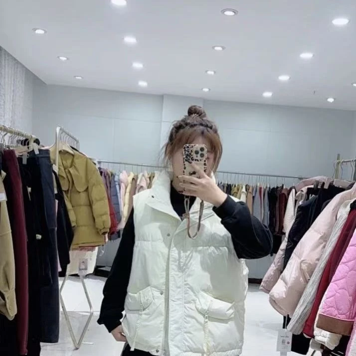 【李姑娘专属】时尚大码女装，965，冬季新款马甲棉服