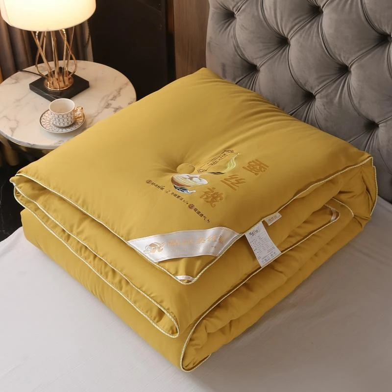 蚕丝被100春秋被学生宿舍单人被空调被双人被芯床品加厚保暖冬被
