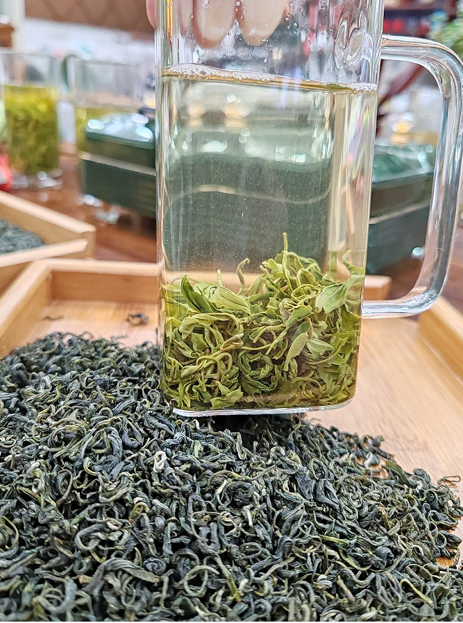 2025年高山绿茶龟山野畈家园茶口粮茶500克茶叶包邮