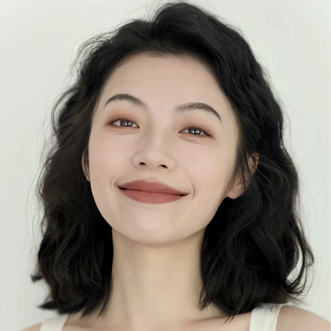 云鬓司【牛奶小姐】陈书婷同款假发短卷发复古港风羊毛卷全真人发丝