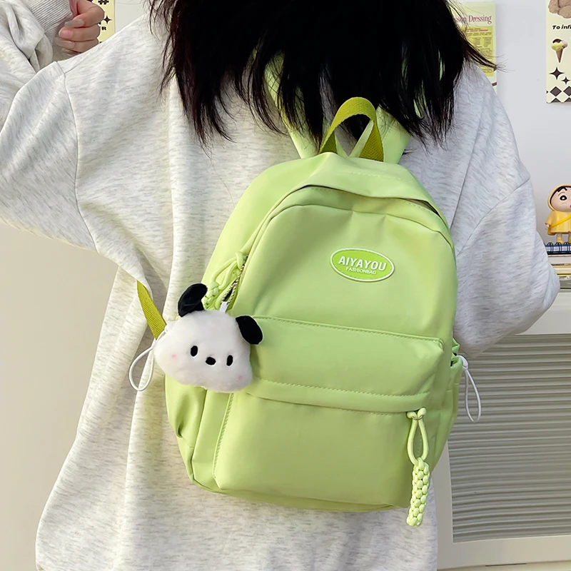 儿童双肩包女小学生轻便补课研学书包女童春游旅游出行逛街小背包