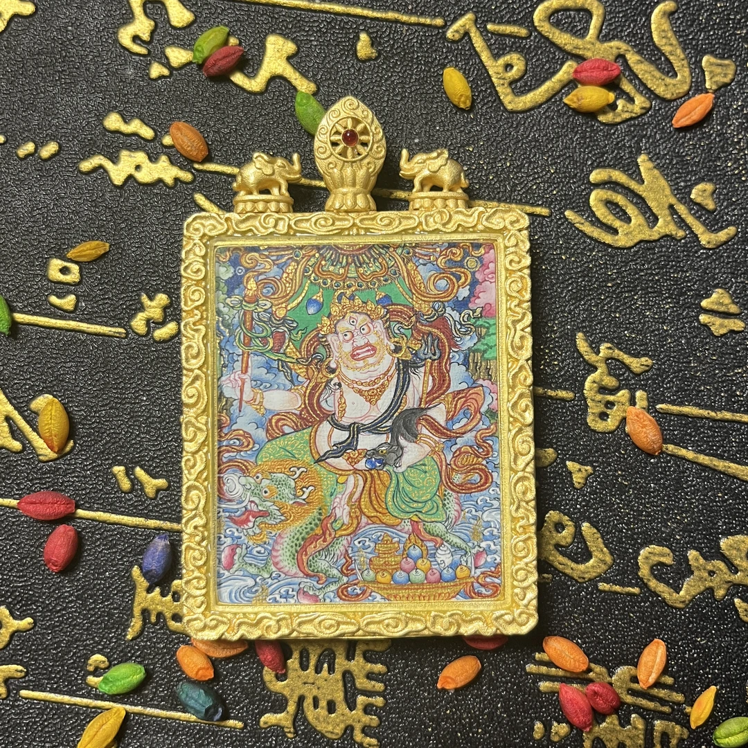 西藏唐卡纯手绘4*5尺寸 欧珠