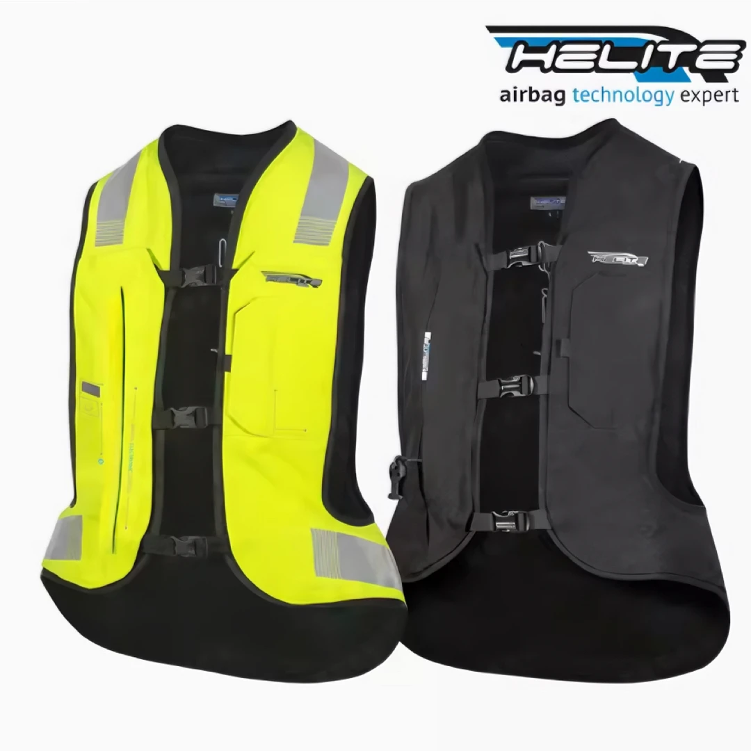 法国Helite摩托车脊柱卫士安全气囊马甲机车防摔背心摩旅拉力越野
