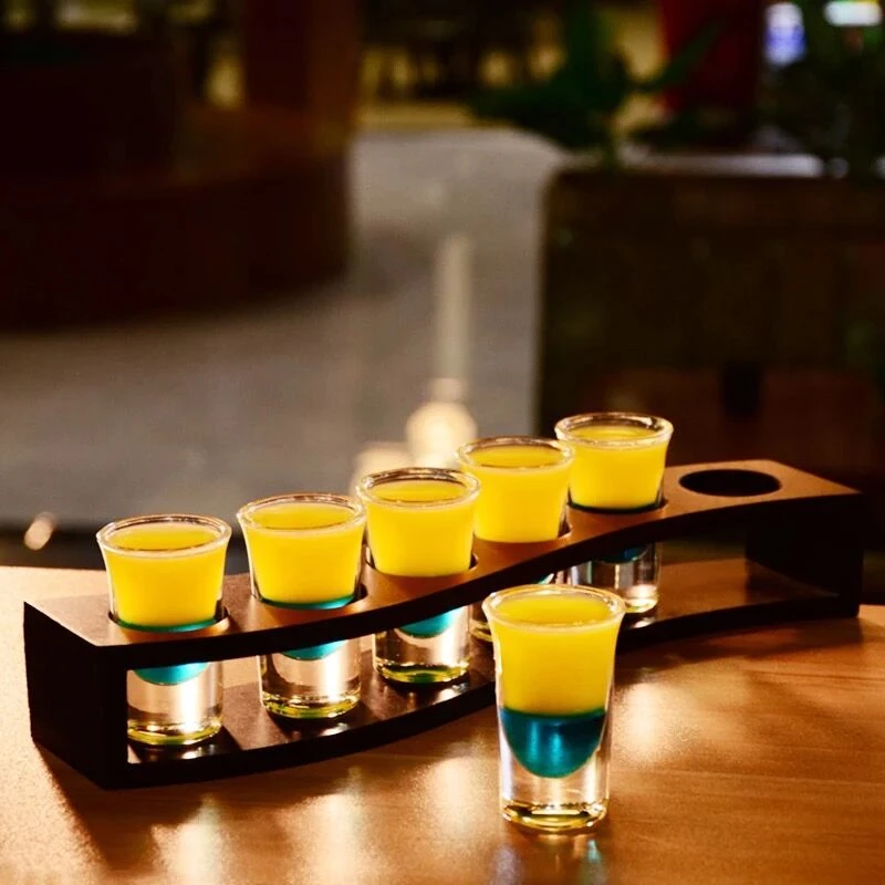 子弹杯架 白酒杯架b52洋酒杯吞杯杯架一口杯鸡尾酒杯 shot杯架