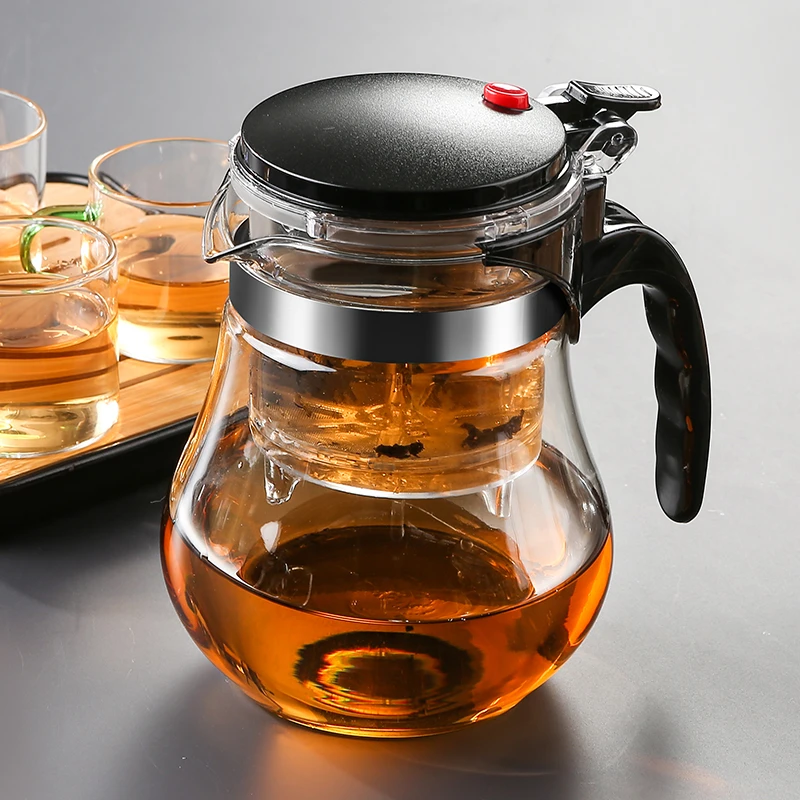 飘逸杯泡茶壶家用茶水分离杯冲茶器办公室过滤茶具耐热玻璃茶杯