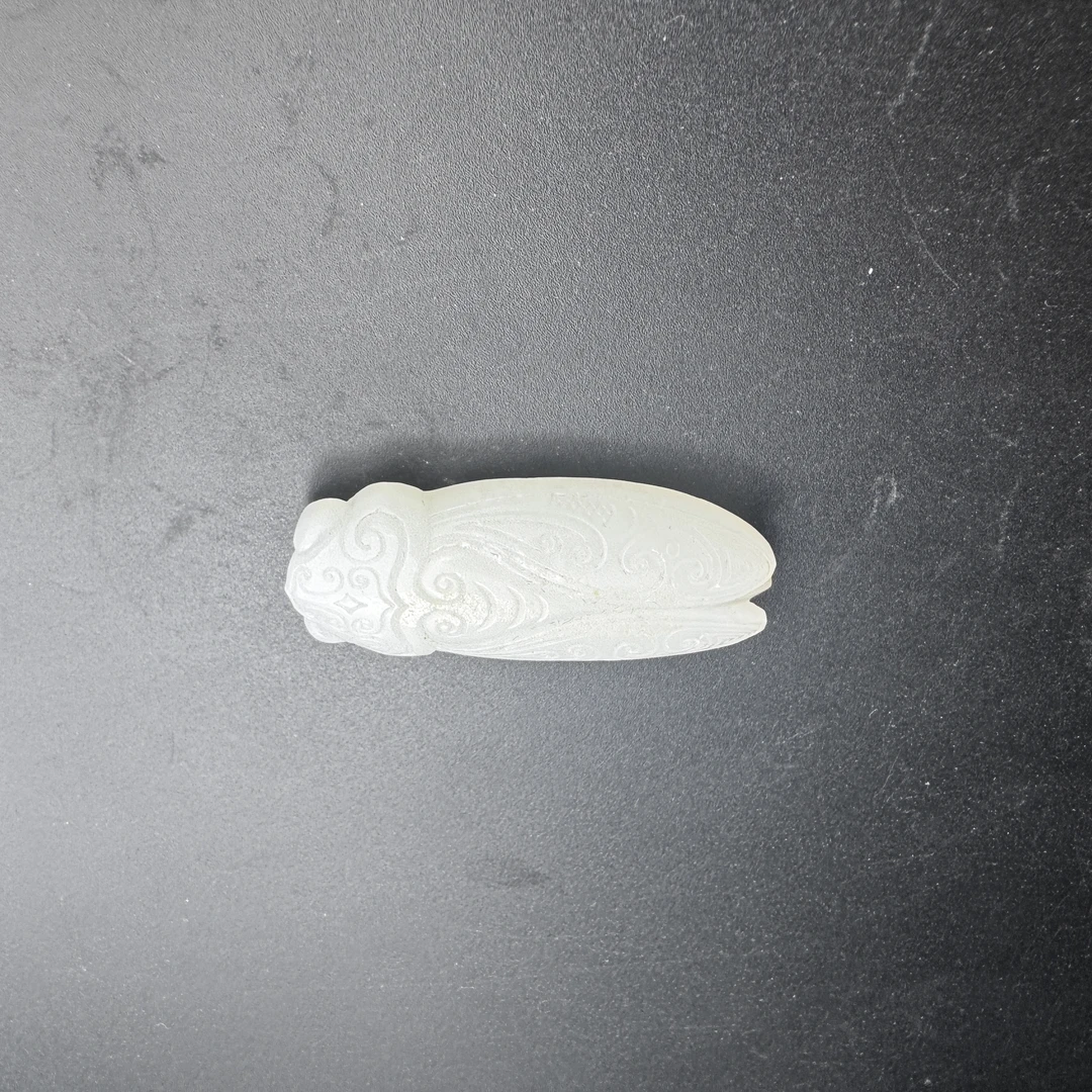 和田玉玉蝉挂件（H338)