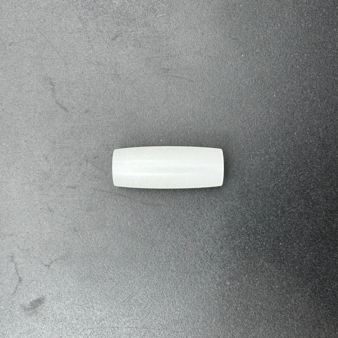 和田青白玉玉筒珠挂件