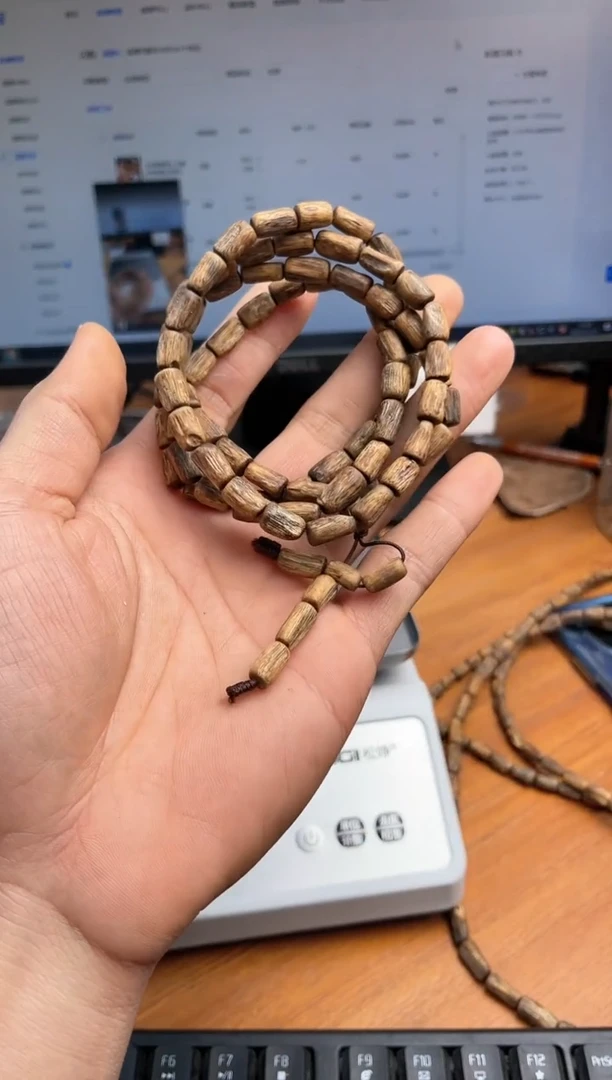 【闪购商品】沉香手串海南白棋母树沉香22克加