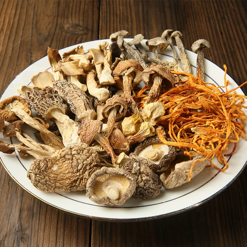 到手6包七彩菌汤包60g羊肚菌独立汤料包煲汤滋补菌菇包专属