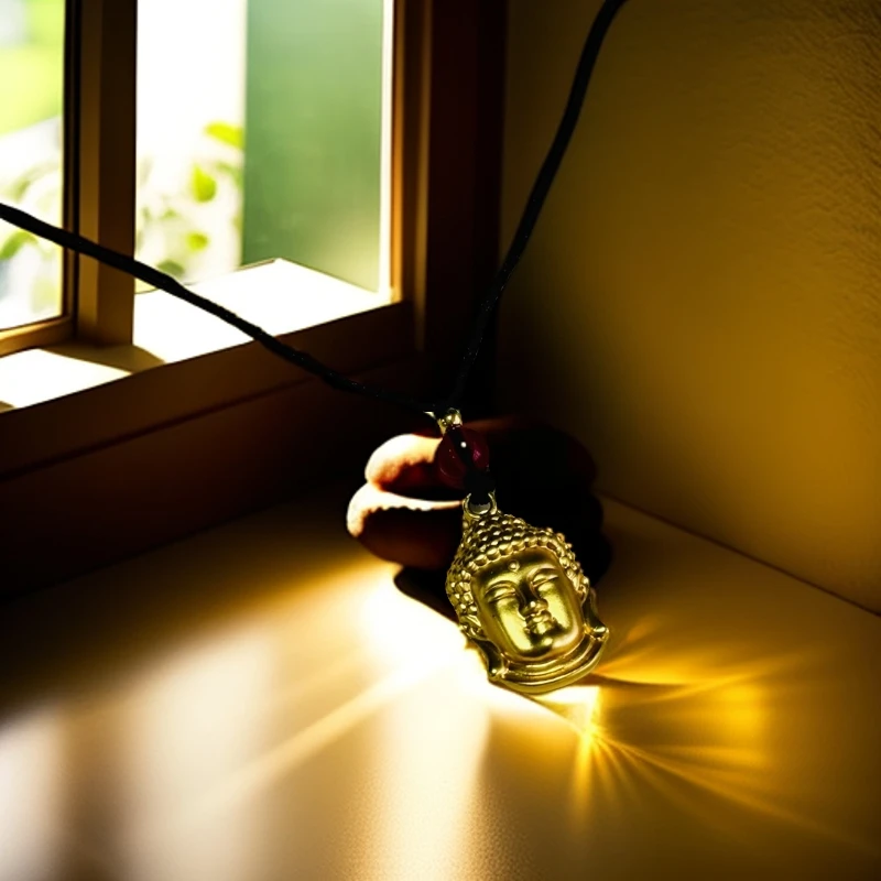 古法工艺佛头金属装饰用品包挂件X9