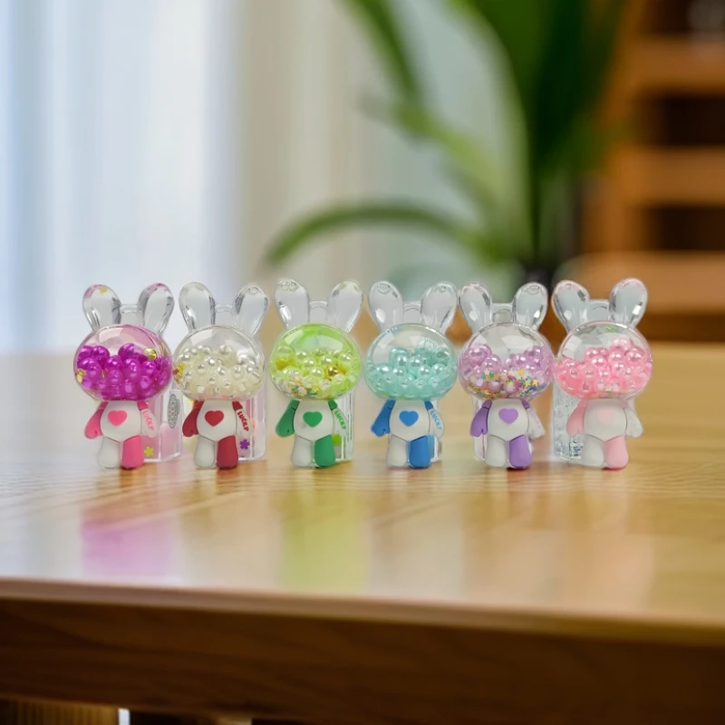 许愿+对对碰幸运兔挂件盲盒亚克力书包挂件卡通钥匙扣包配件