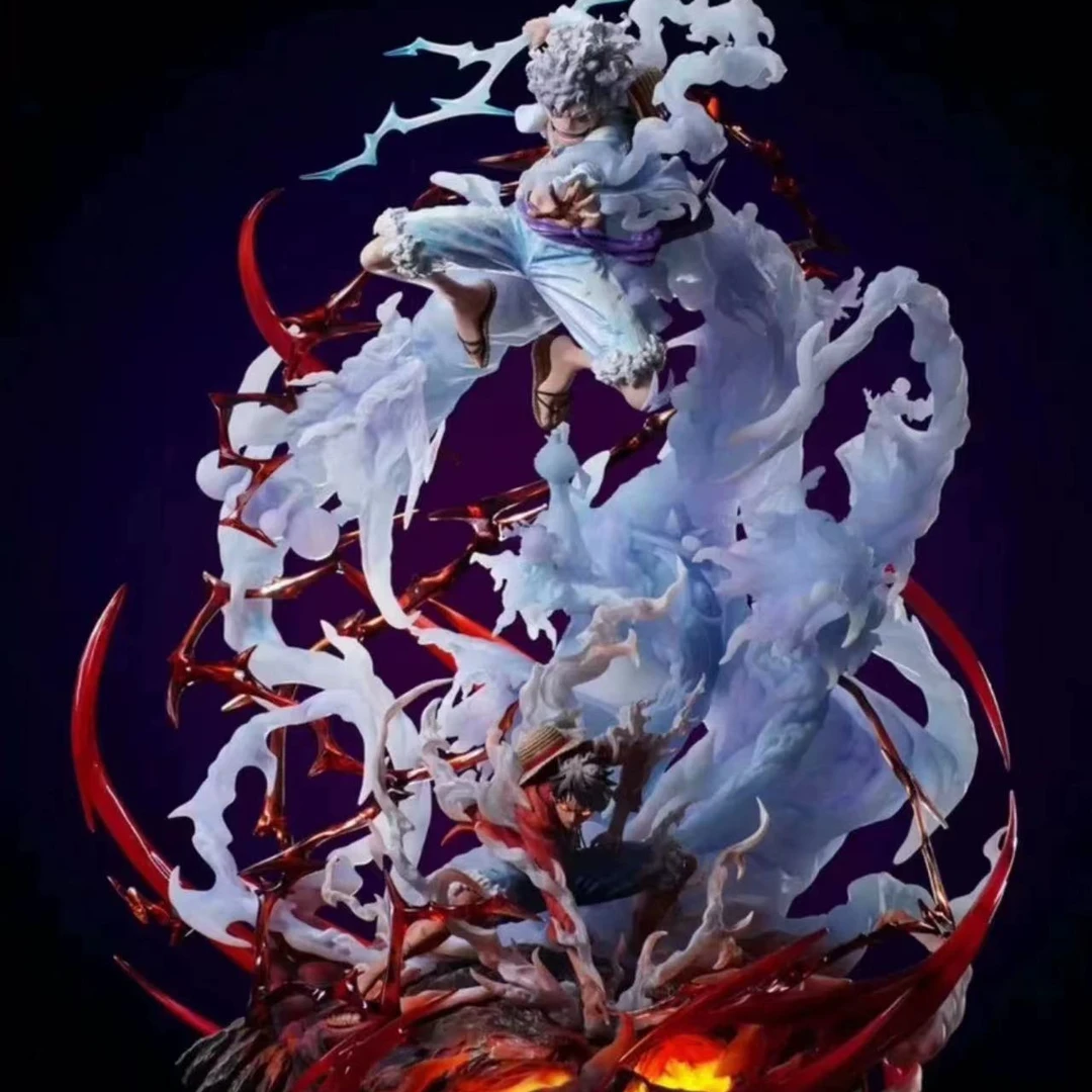 海贼王 LS尼卡路飞 带彩盒吸塑 手办模玩摆件