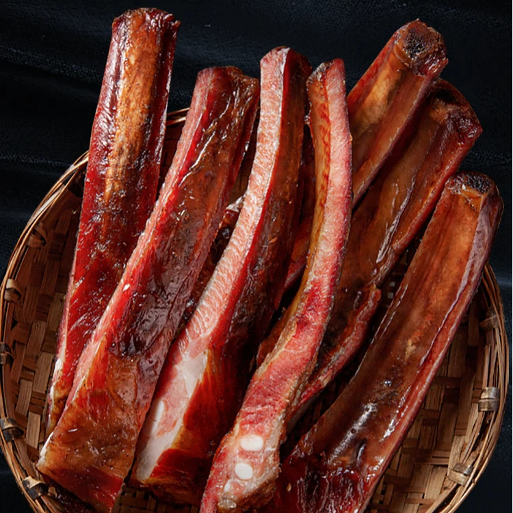 腊排骨熏肉腊肉排骨咸排骨烟熏自制湖南邵阳特产家乡的味道