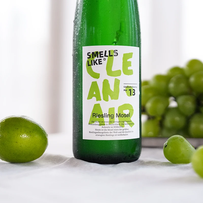 【青柠荔枝冰】德国莱茵黑森 漫野清晨半甜雷司令白葡萄酒