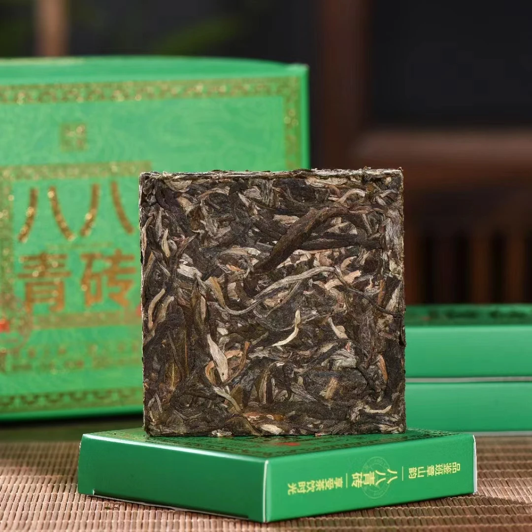 【直播专享】普洱生茶八八青砖88克一饼 茶香显花香 蜜香 持久耐泡
