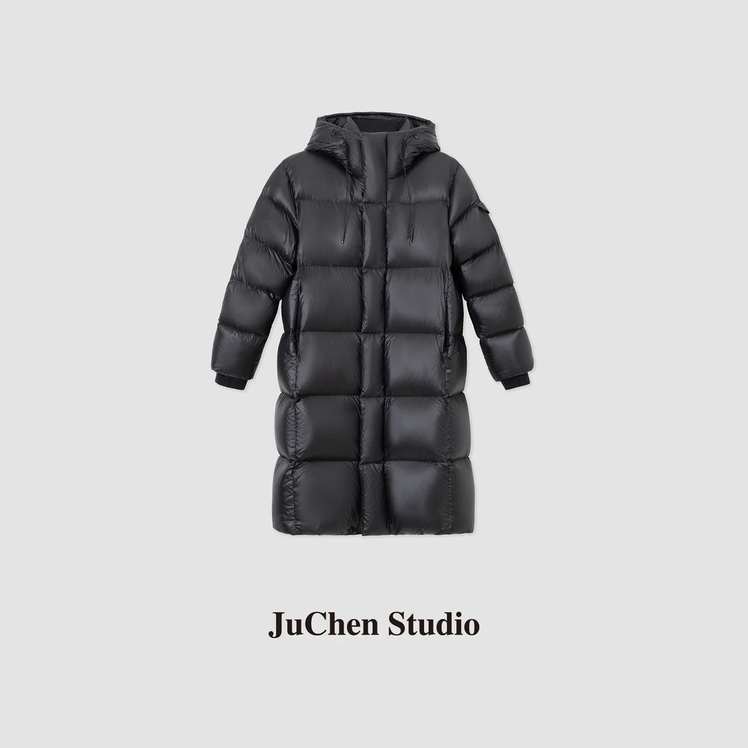 “科技重塑黑金火山岩”男女同款匈牙利90鹅绒服外套DW2308128-889