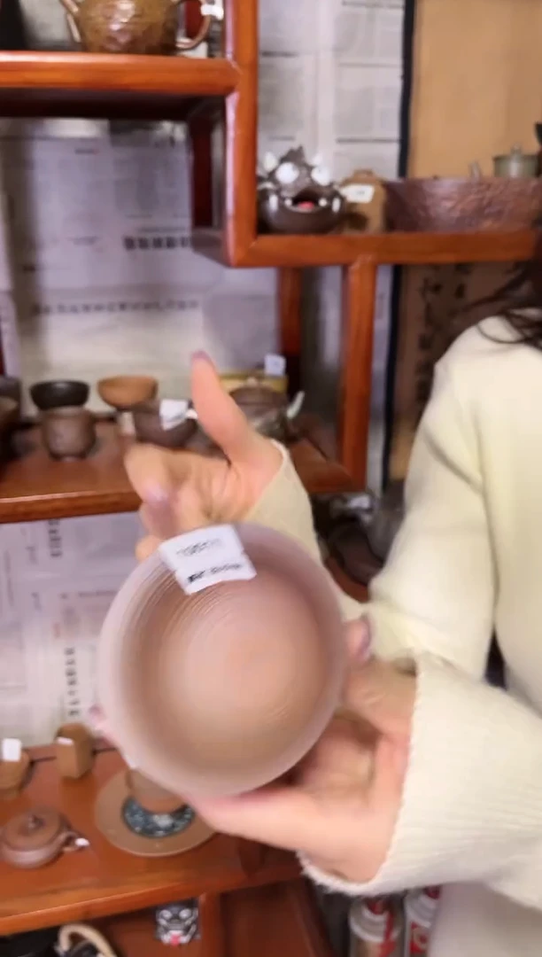 【闪购商品】10011号磨砂感老岩泥茶壶清仓