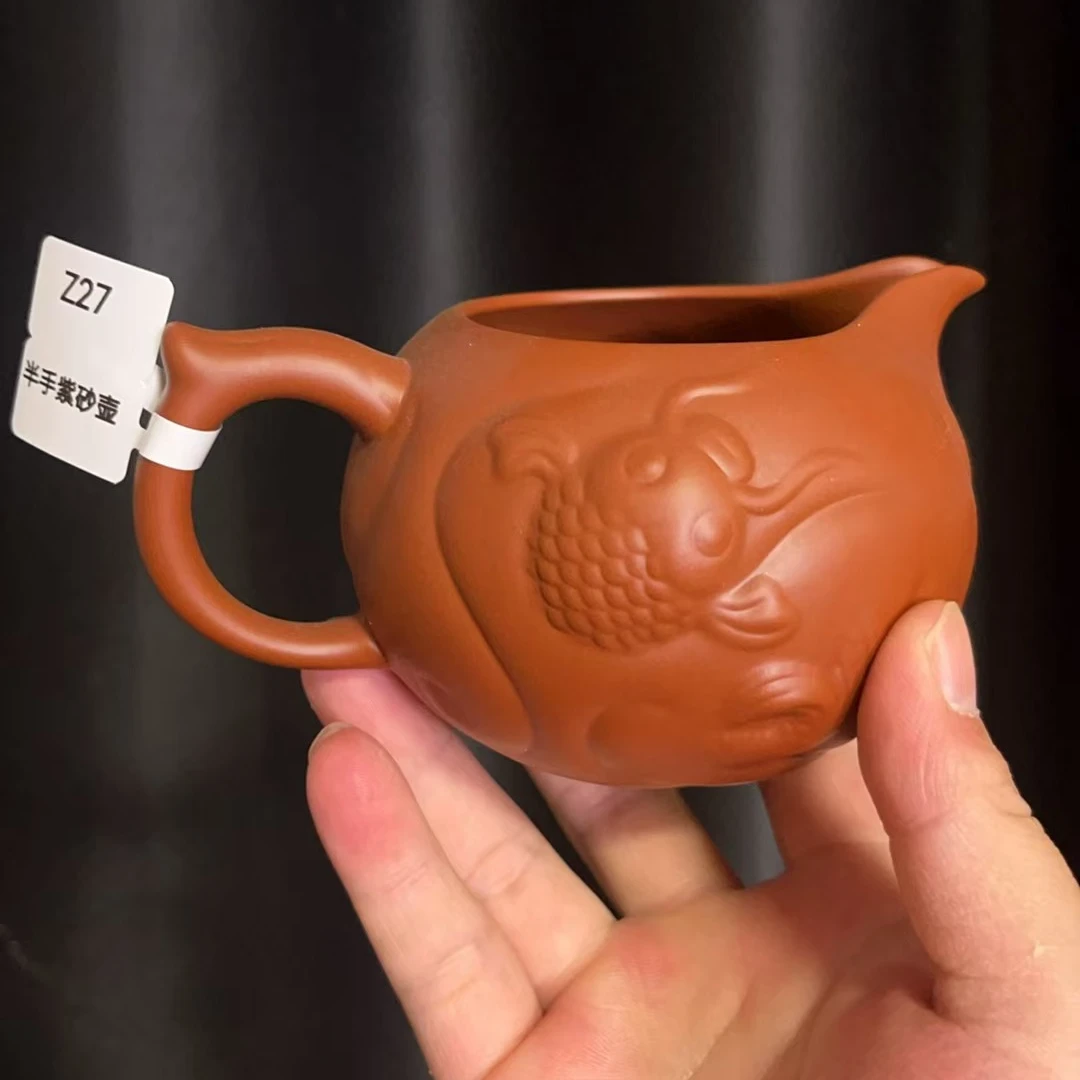 Z27号神州古韵半手工紫砂公道杯