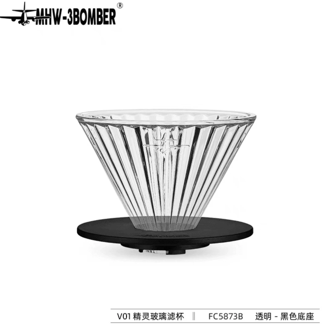 轰炸机 手冲电子秤 分享壶 滤杯套装