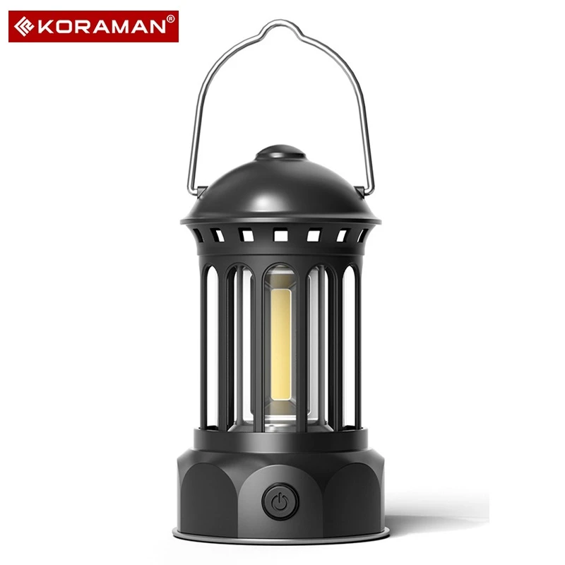 KORAMAN酷然户外露营聚餐便携实用生活挂钩露营灯调节收纳高亮