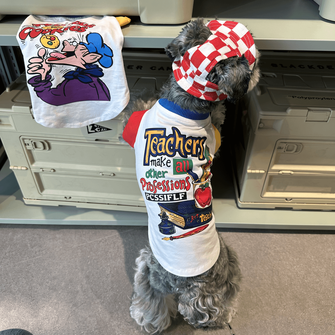 狗狗衣服春夏季薄款半袖短袖棒球服雪纳瑞比熊泰迪柴犬马尔济斯