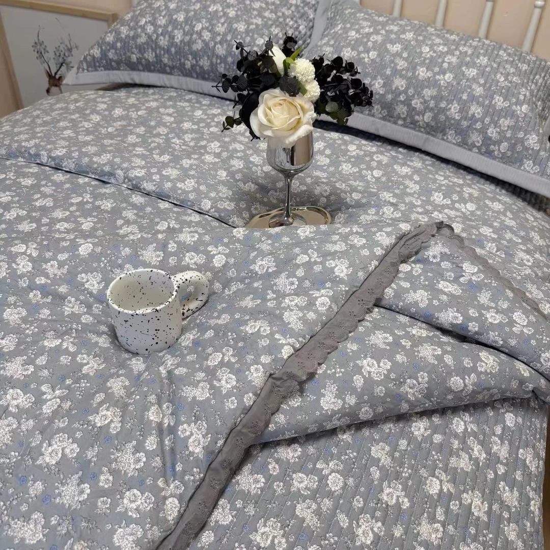 【大豆被-安娜亚】200*230cm加厚亲肤纯色时尚双面轻奢纯棉被子