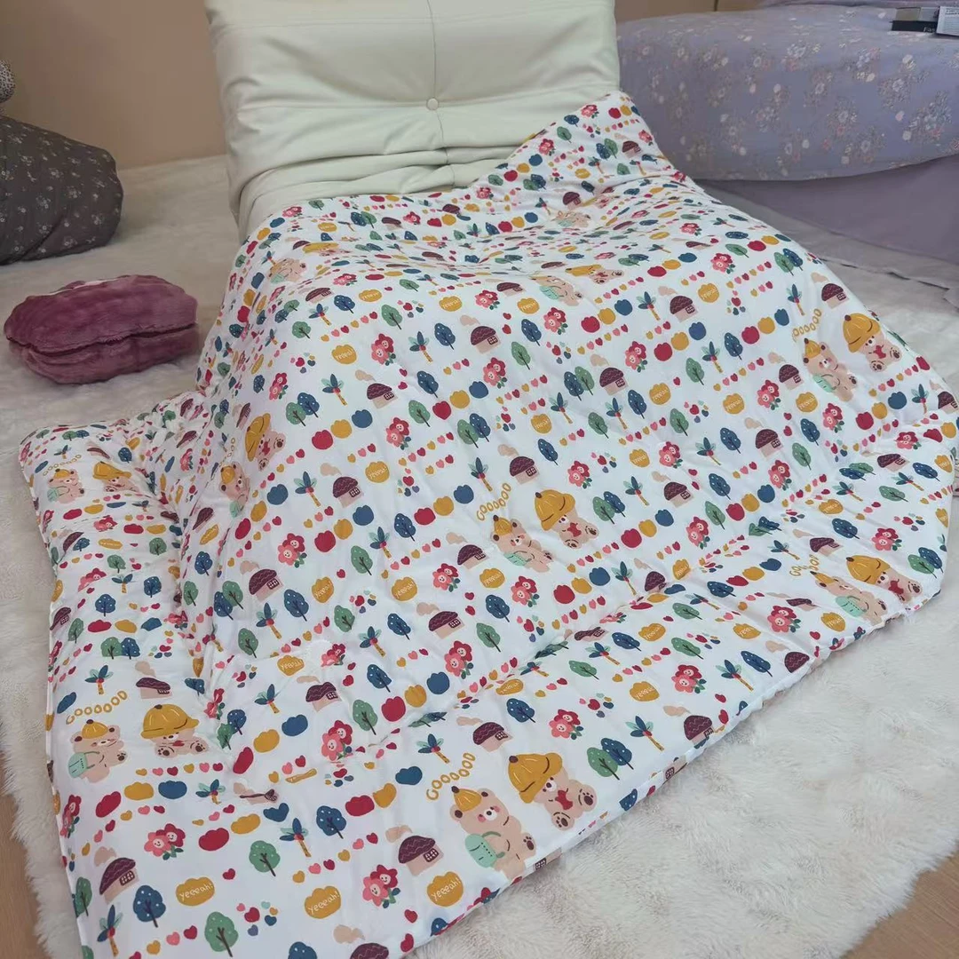 【卡通王国】120*150cm保暖舒适亲肤柔软加厚针织棉大豆被