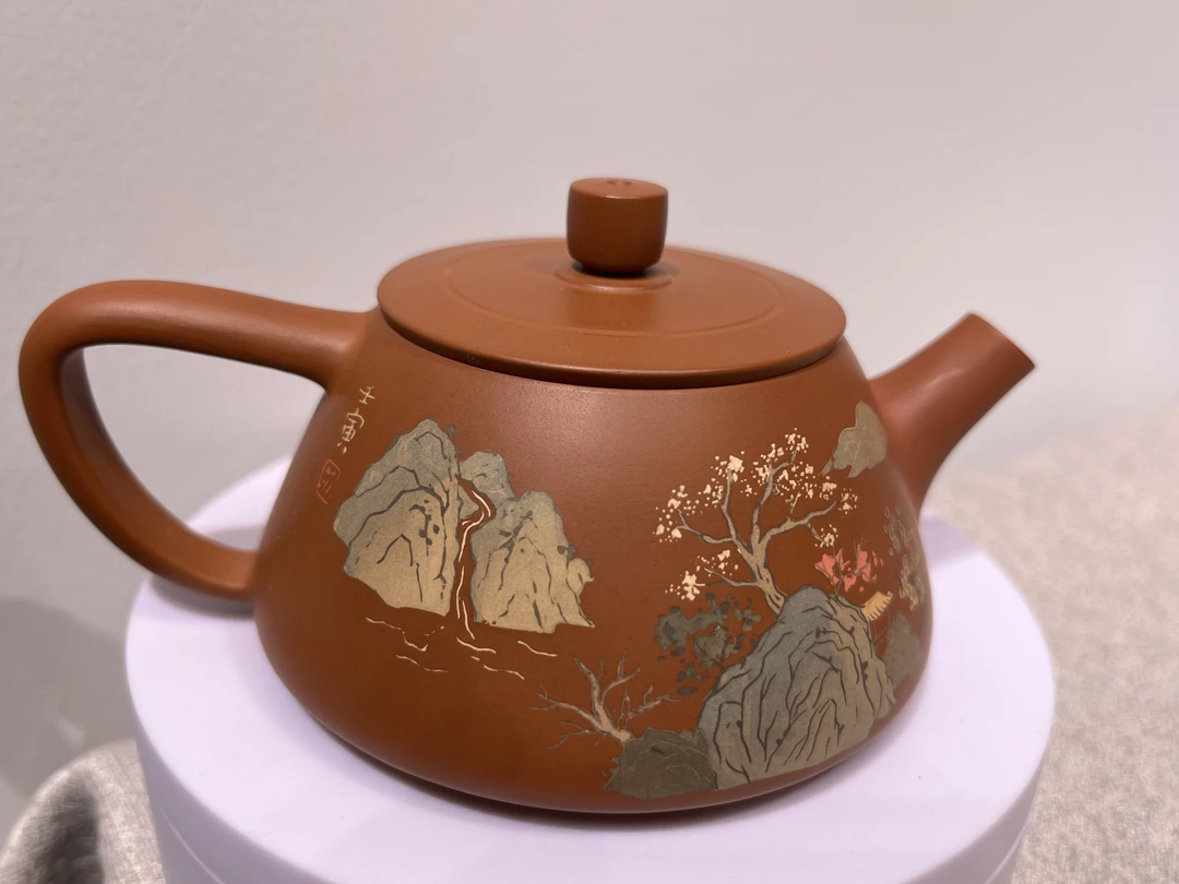 云南建水紫陶全手工制作壶