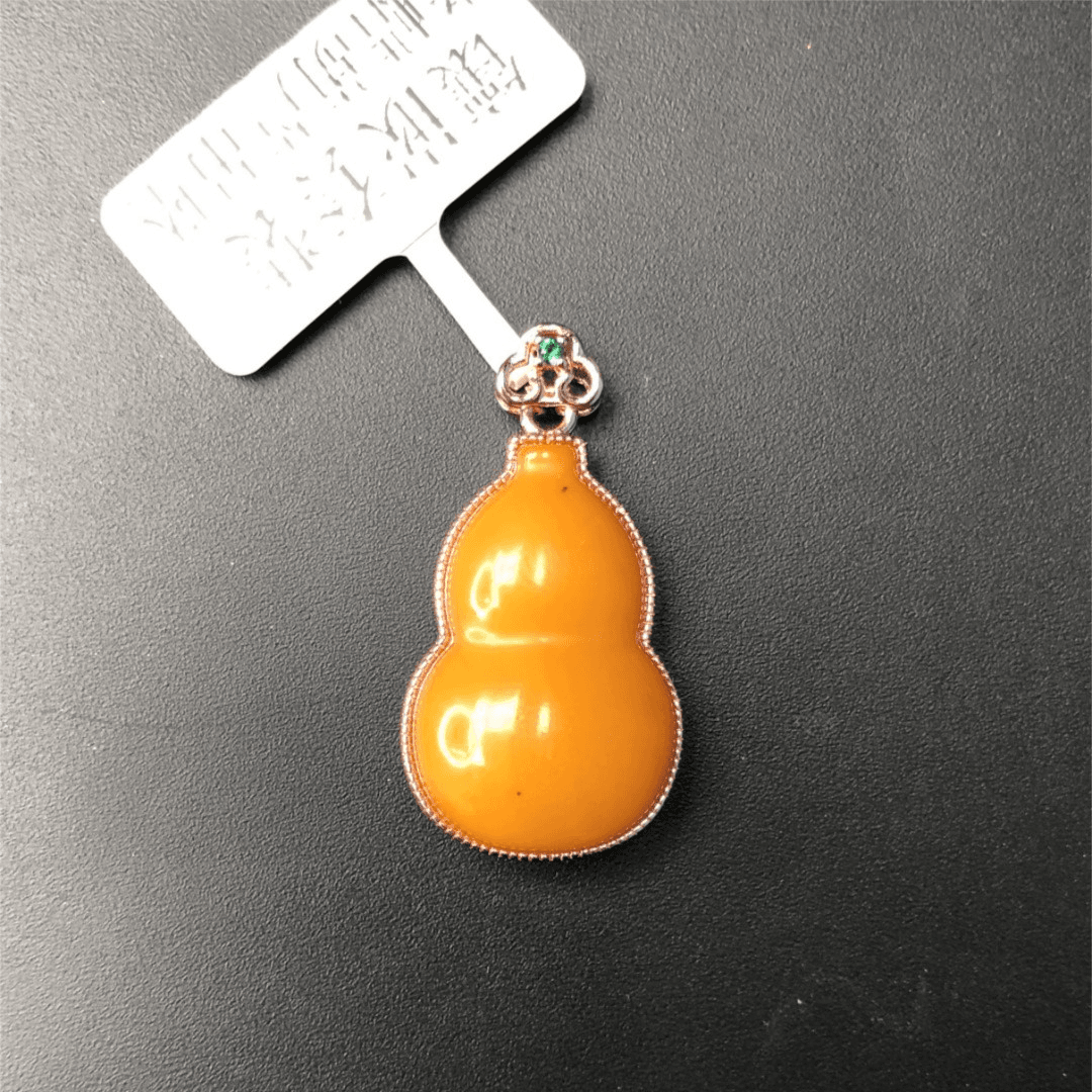 大小姐出品：镶嵌套装 老蜡葫芦吊坠 时尚精品简约女士款珠宝s925