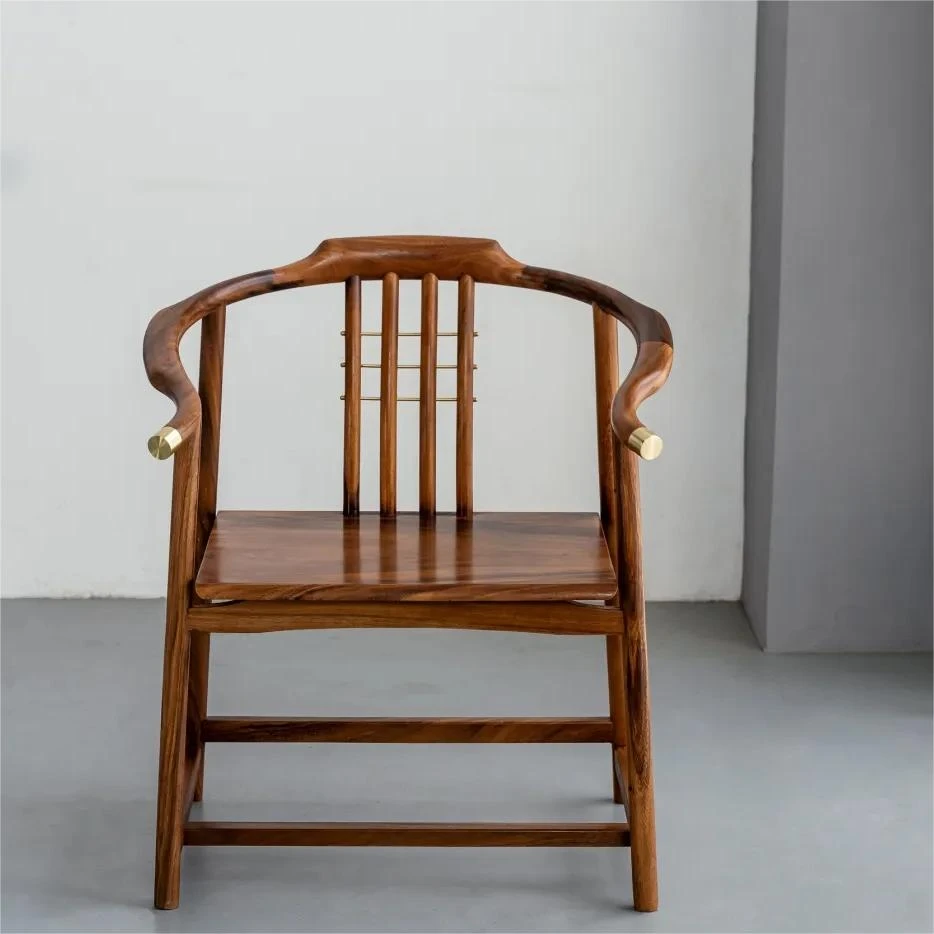 胡桃木实木办公家用榫卯结构禅悦客人椅子不包邮具体运费咨询客服