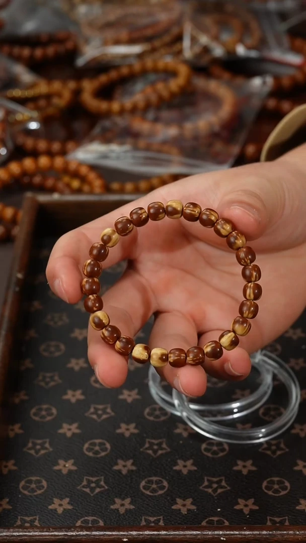 【闪购商品】紫金鼠手串熊猫实心老型7+8