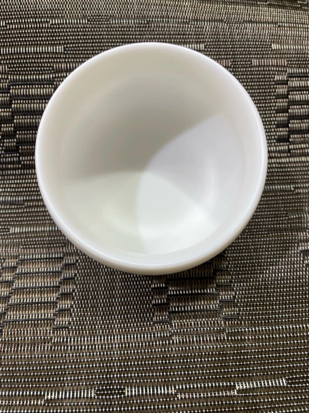 羊脂玉瓷，12生肖杯（牛）