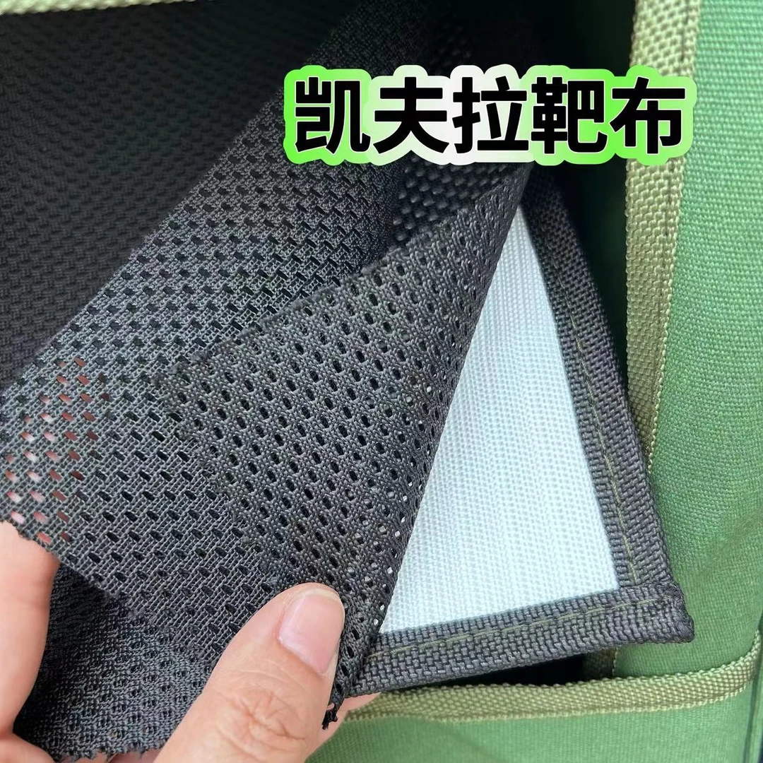 加厚弹弓靶箱配件38*38凯夫拉靶布耐用消音布防穿两用可悬挂挡布