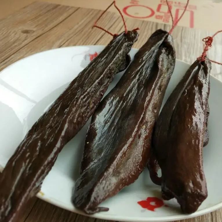 柴火烟熏腊猪肝1斤重庆