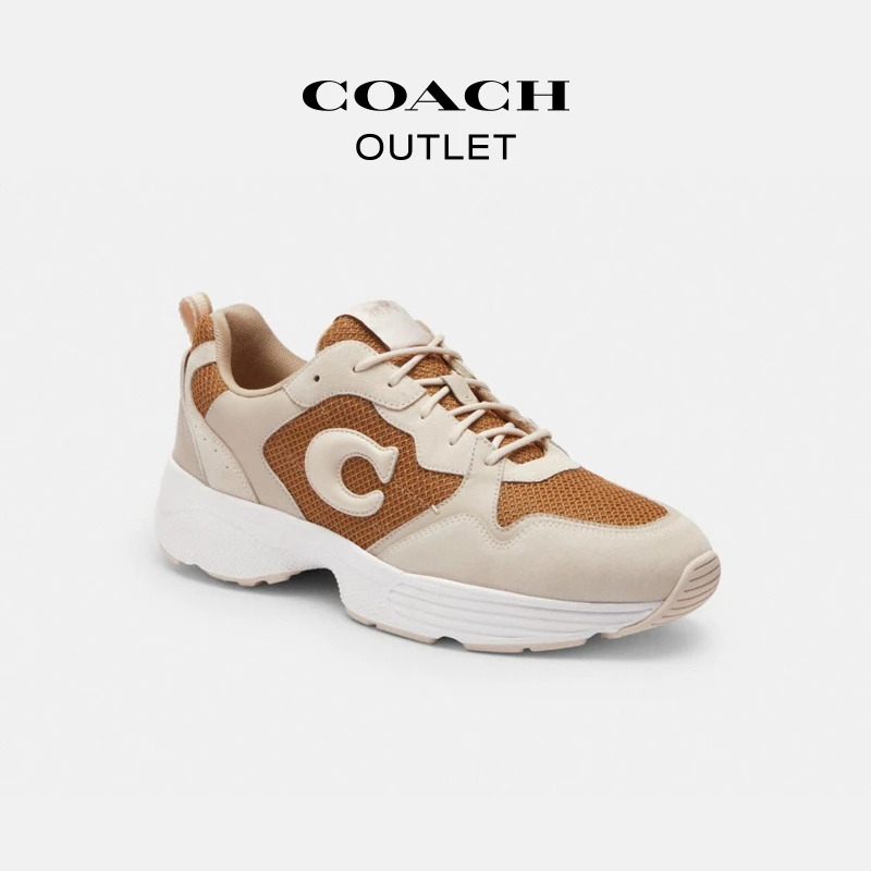 COACH/蔻驰 男士时尚休闲复古百搭经典低帮STRIDER运动鞋