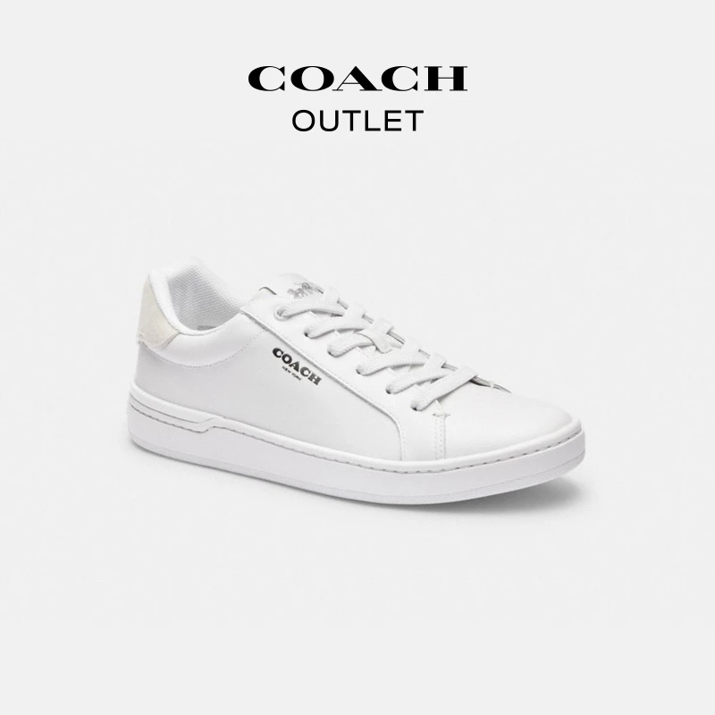 【精选联盟】COACH/蔻驰 女士时尚百搭经典系带CLIP低帮运动鞋